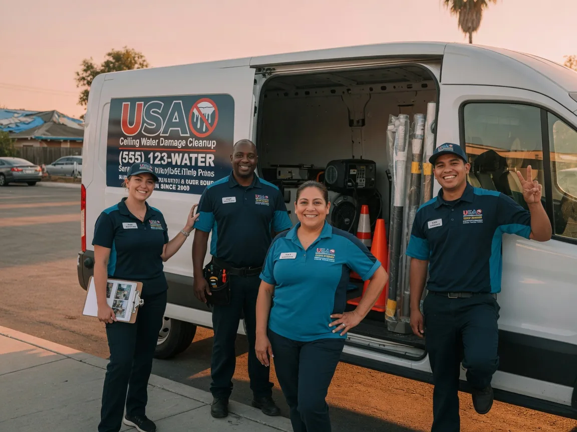 Ceiling Water Damage Restoration company in Benedict, KS